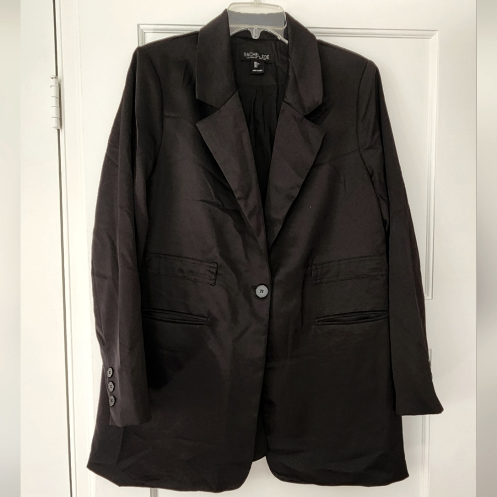 Rachel Zoe Women's Elegant Black Suit Jacket